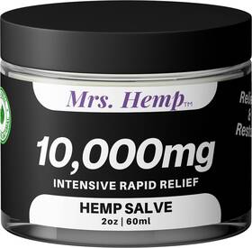 Mhs2000 Mrs. Hemp 10 000 Mg Extra Strength Salve Ideal For Hips Joints Nec