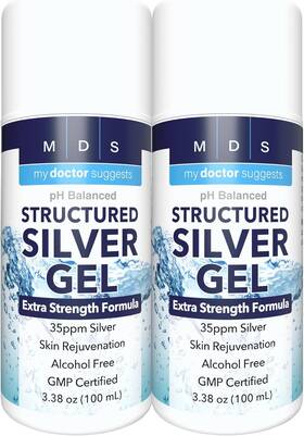 My Doctor Suggests 714833886037 Colloidal Silver Gel Extra Strength - 35ppm Activated