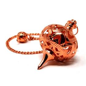 Mydeal Products 680196648332 Copper Dowsing Pendulum With Spiritual Energy Conductive Chain For Bod