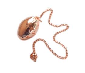 Mhw0209 Myhealingworld Oval Shape Openable Copper Metal Dowsing Pendulum. Ball Pendulum For Div