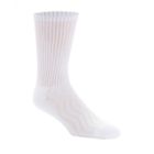 N-a Md Usa Large White Seamless Mesh Diabetic Crew 0818286010084