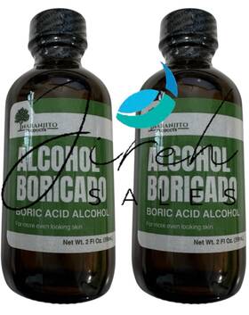 Naranjito Products 729545306483 Alcoholado Boricado Boric 2- Pack Of 2oz
