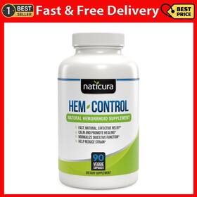 Naticura 313048698628 Hem-control - Fast Effective Hemorrhoid Treatment Supplement Power