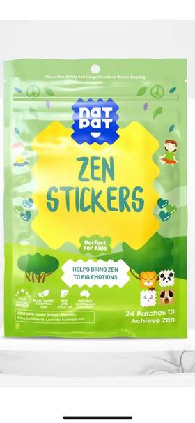Npt79642 Natpat Zen Patch Mood Calming Stickers 24 Patches
