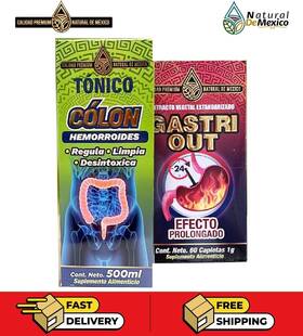 Ndm617261778120 Natural De Mexico Pack Internal Wellness Drinkable Tonic Digestive Supplement 60 Caplets Ndm
