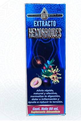 Ndm7502214714474 Natural De Mexico Circulatory Wellness Extract Liquid Supplement 60 Ml Hemorrhoid