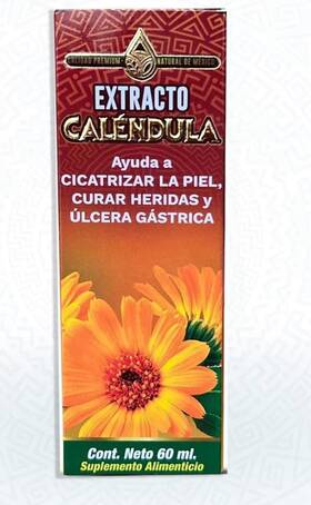 Ndm7502214717444 Natural De Mexico Marigold Extract Liquid Supplement 60 Ml