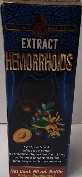Ltnvb5512 Natural Demexico Hemorrhoids Plant Extract Drops Oral Herbal 60 Ml