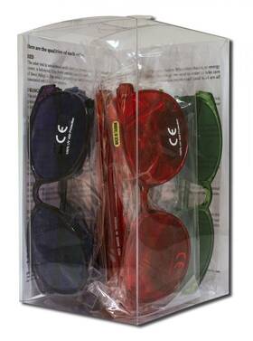 Natural Eyes 764096007007 Mrh International-color Therapy Glasses 7 Pairs Kit