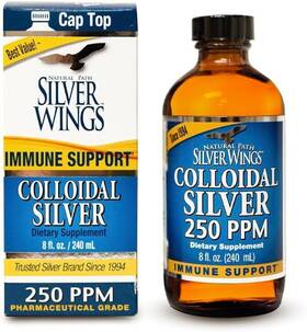Natural Path Silver Wings 613405330339 Colloidal Liquid - 8 Fl Oz Pack Of 1