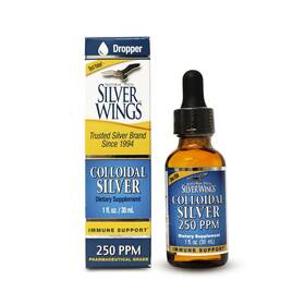 Cs3s Natural Path Silver Wings 613405662027 Colloidal 1 Fl Oz Pack Of Golden Amber Brown