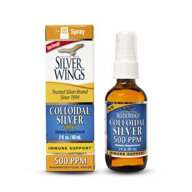 Natural Path Silver Wings 613405910999 Colloidal - Extra 2 Ounce Pack Of 1