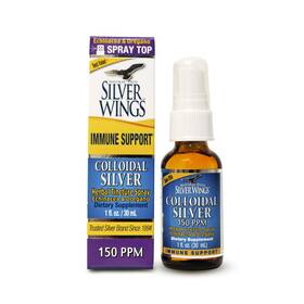 Cs16s Natural Path Silver Wings Colloidal 150ppm 1 Ounce Pack Of