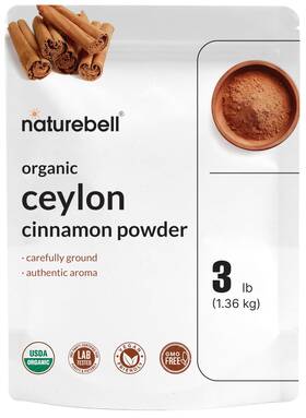 X003xhzl5r Naturebell Organic Ceylon Cinnamon Powder 3lbs True Sri 48 Ounce Pack Of 1 Brown