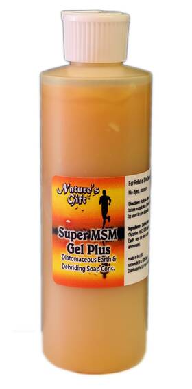 Natures Gift 791102600884 New Super Msm Gel 9 Oz Morgellons And Parasite Skin Cleanse Stop Itch Now