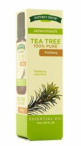 02123 Natures Truth Aromatherapy Tea Tree Essential Oil Purifying 0.51 Oz Pack Of 2