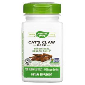 114506 Natures Way Cats Claw Bark 485 Mg - 100 Vegan Capsules