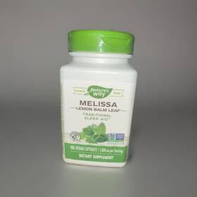 146507 Natures Way Melissa-lemon Balm - 100 Capsules