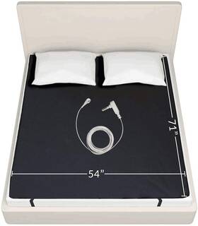 Neatearthing 711047133971 Grounding Mat Sleep 54 X 71 Perforated Design 100% Conductive