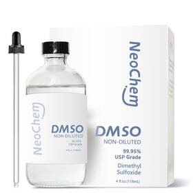 Neochem 744110670226 Dimethyl Sulfoxide Dmso 99.95% Pure Liquid 4 Oz. Non-diluted Undilute