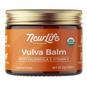 Newlife Naturals 850010112428 Certified Organic Vulva Cream With Calendula And 2 Ounce