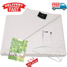 Newproduct 313039896811 Grounding Mat Half Bed Sheet Earth Ground Cord Improve Sleeping Conductive Pad