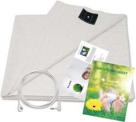 Niulafr 691039164940 Grounding Sheets With 5% Silver Fiber And Organic Cotton - Conductive W