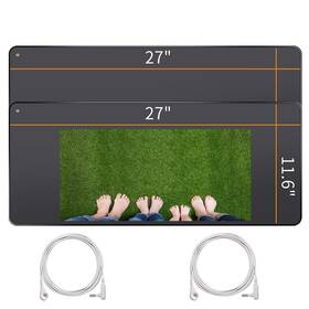 Niulafr-010 Niulafr 765305425179 2 Pics Grounding Mat Kit Pad Foot Therapy Reconnect To The Earth