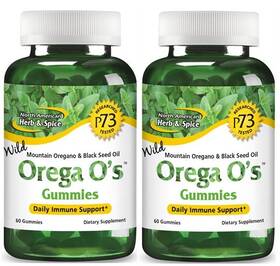 North American Herb & Spice 635824009122 And Orega-os Gummies - 60 2 Pack