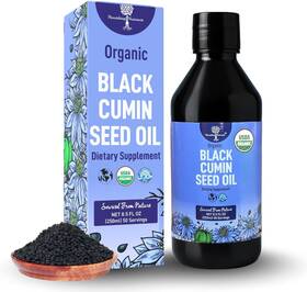 Nourishing Nutrients 445036795729 Organic Black Cumin Seed Oil-usda-cold Pressed Up To 6x Stronger Thymoquinone