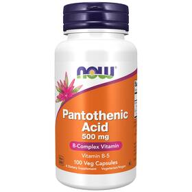 Now Foods 3733739004888 Supplements Pantothenic Acid Vitamin B-5 500 Mg B-complex