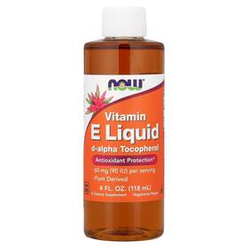 Now Foods 733739009128 Vitamin E 90 Iu Liquid 4-ounce 4 Fl Oz Pack Of 1