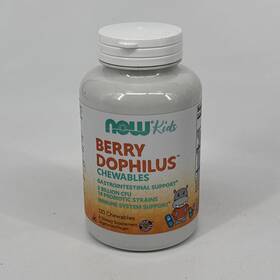 Now Foods 733739029492 Berrydophilus Kids 120 Chewables By