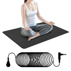 Npcsyyds 753878440088 Grounding Mat 23.6x35.4 Inch Earth Connected Therapy Mat.universal Yoga