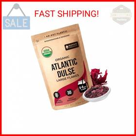 Numami 313041355344 Organic Atlantic Dulse Flakes - Young Baby Seaweed Grown In North Vacu