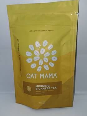 Oat00233 Oat Mama Morning Sickness Tea Meyer Lemon Ginger Caffeine Free 14 Bags 32g 9/2027