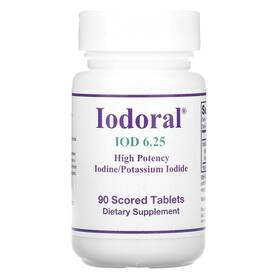 Opt-01505 Optimox Iodoral Iod 6.25 Mg 90 Scored Tablets