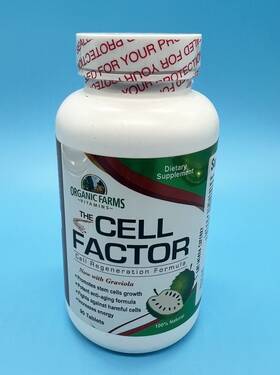 Organic Farms Vitamins 669238014601 Cell Factor Graviola - Regeneration Formula 100% Natural Dietary Supplement