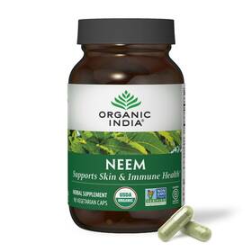 Snee090 Organic India Neem Leaf Capsules - Herbal Supplement 90 Count Pack Of 1