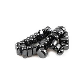 Pachamama Essentials 767531739457 1 Lb Magnetic Hematite Tumbled Stones - Healing Stone