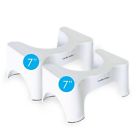 Pair Inch Squatty Otty 2 Potty 7 Toilet Stool Hemorrhoids Bathroom Elimination Colon Poop 706177103215