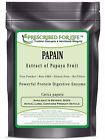 Papain-12oz Prescribed For Life Papain Powder Extract Of Papaya Fruit Digestive