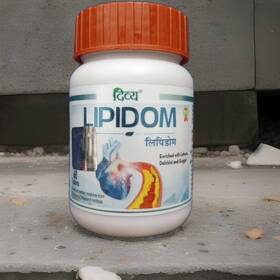 Patanjali 904049100979 Fast Shipping From Usa. Divya Lipidom 60 Tablets