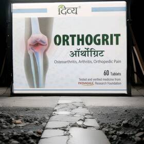 Patanjali 904049101327 Divya Orthogrit 60 Tablets 3-5 Day Shipping
