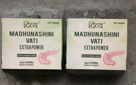 Patanjali 904049101907 2 Pack Divya Madhunashini Vati 120 Tablets Fast Shipping 3-5 Days
