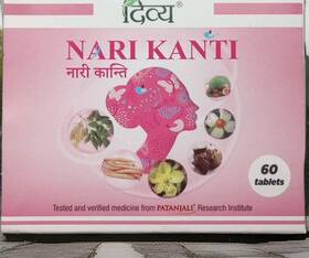 Patanjali 904049102676 Fast Shipping From Usa. Divya Nari Kanti 60 Tablets