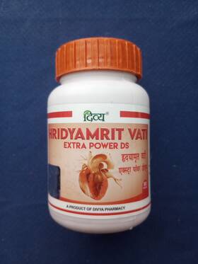 Patanjali 904049102942 Fast Shipping From Usa. Divya Hridyaamrit Vati Ep Ds 80 Tablet