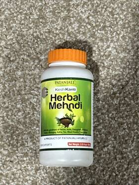 Patanjali 904109465604 Kesh Kanti Herbal Mehndi - 3.5 Floz / 100g