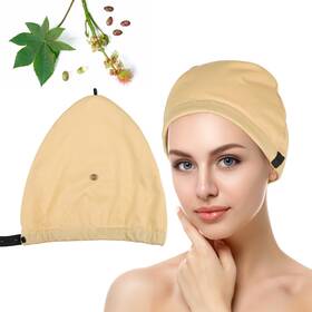 Pl-jym-js-m-1 Paw Legend Castor Oil Pack Wrap Overnight Hair For Sleep Reusable Cap Cover