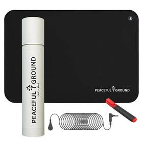 Peaceful Ground 199284205055 New Mat With Case Earthing Therapy For Pain Relief Energy Sleep And Wellness